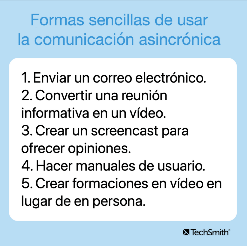 Comunicación sincrónica y asincrónica: cómo utilizar ambas para dominar el trabajo a distancia