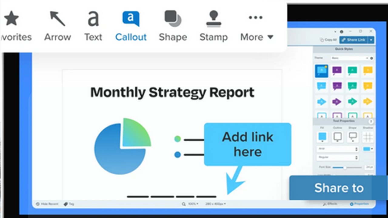 Snagit Editor の機能を見る