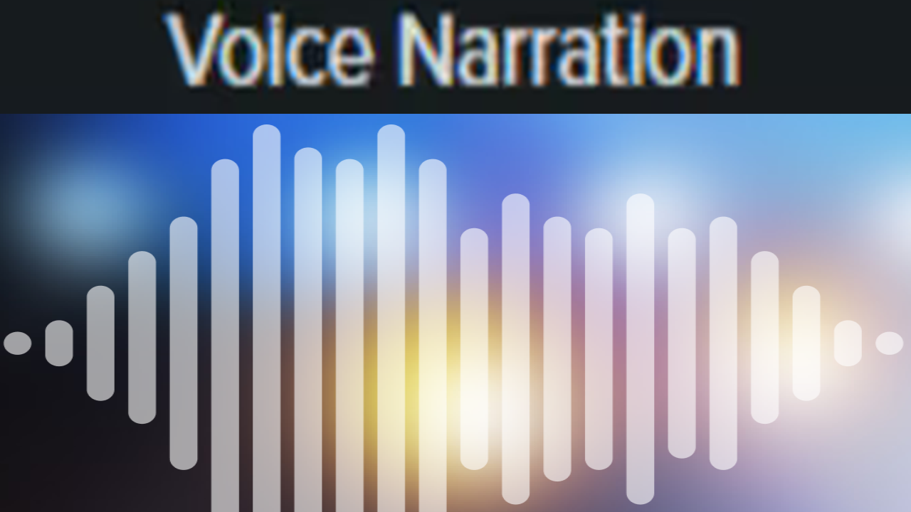 音声ナレーションを録音または生成する