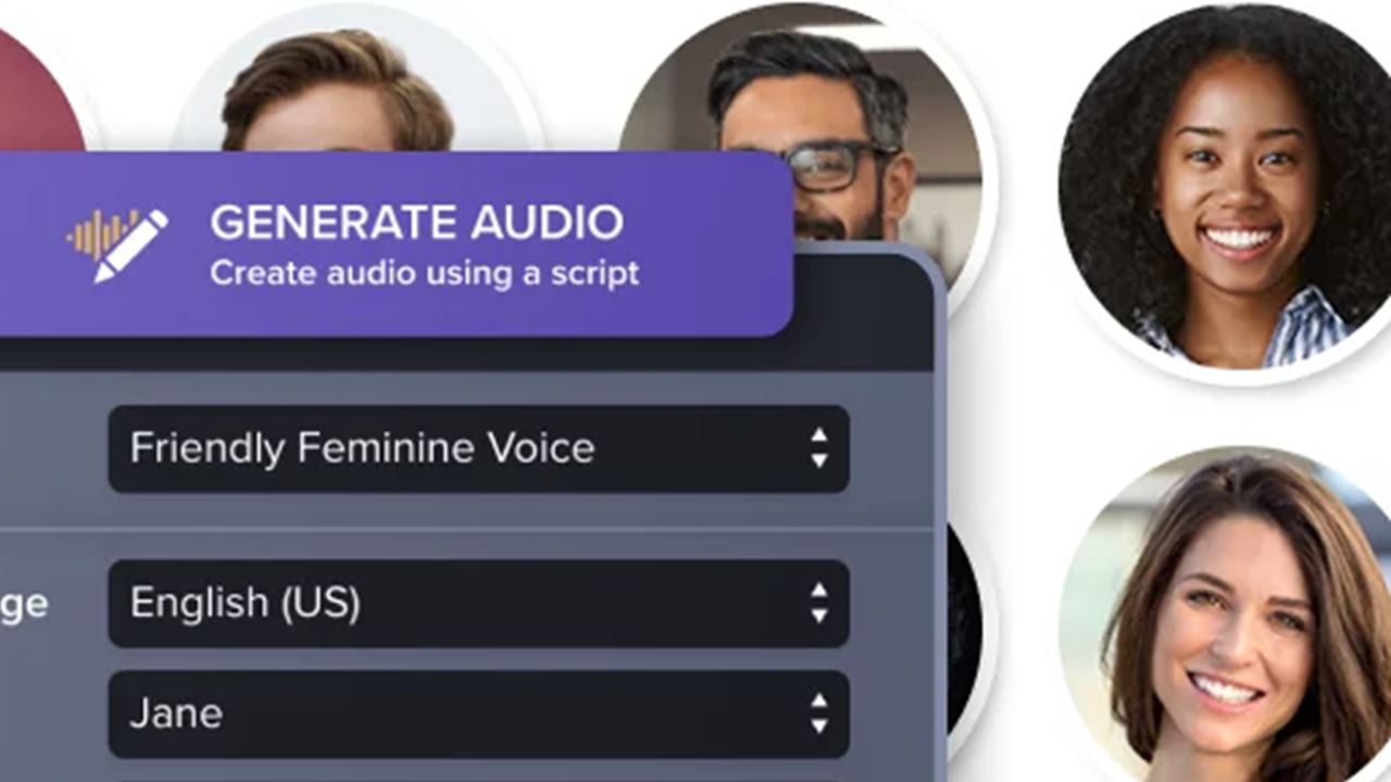テキストやスクリプトから AI 音声を生成する