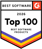 G2 Best Software 2026 Top 100 Award 受賞